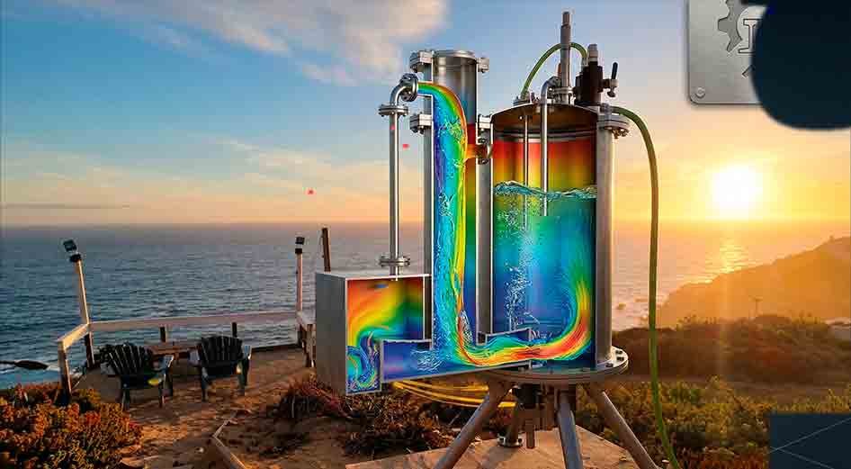 Simulación CFD flujo multifase — Innomec